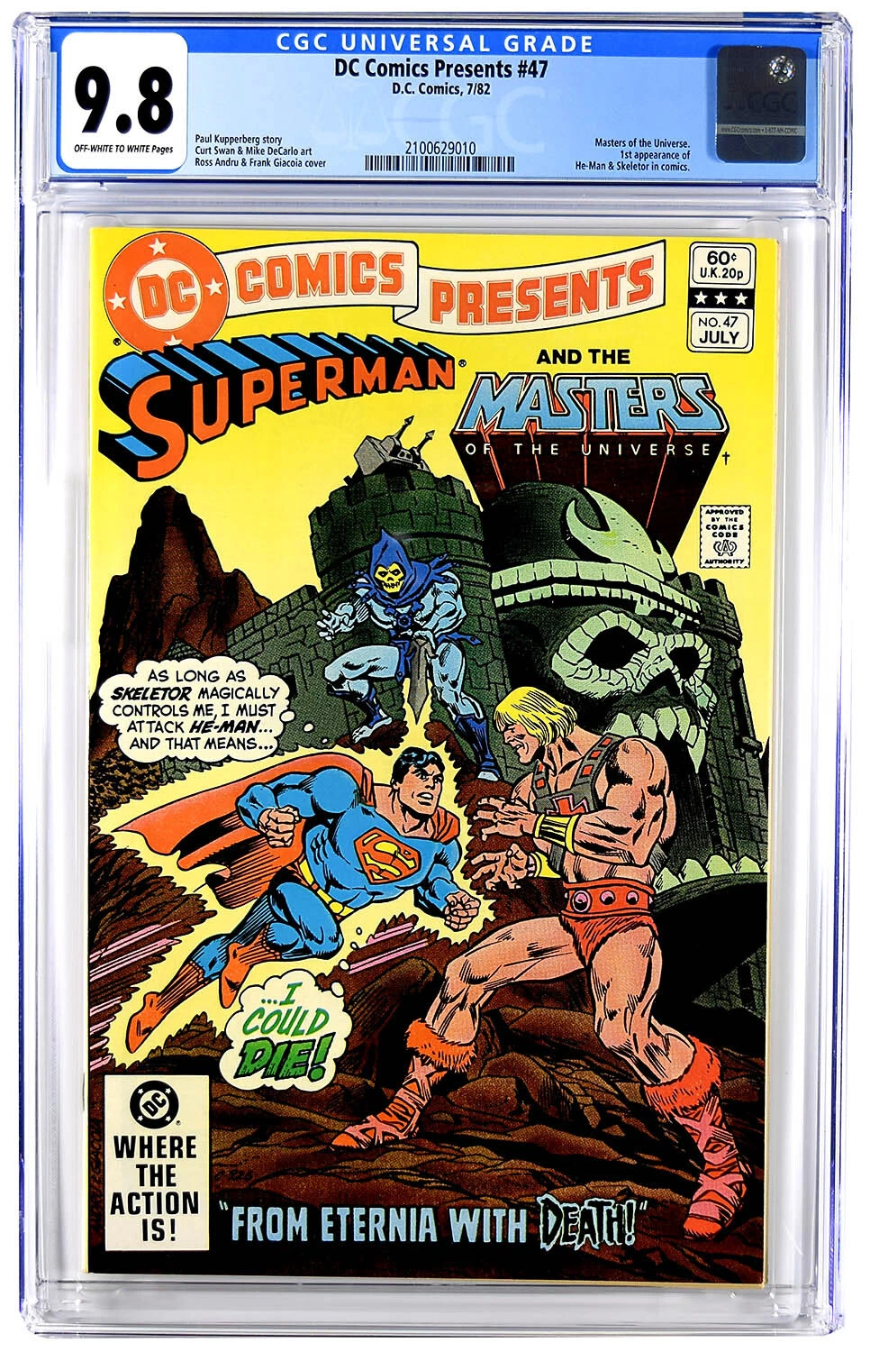 DC Comics Presents CGC 9.8 comic book