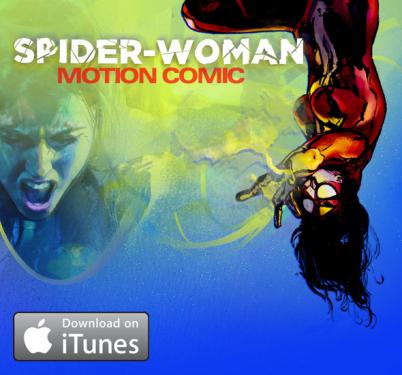 spider woman motion comic